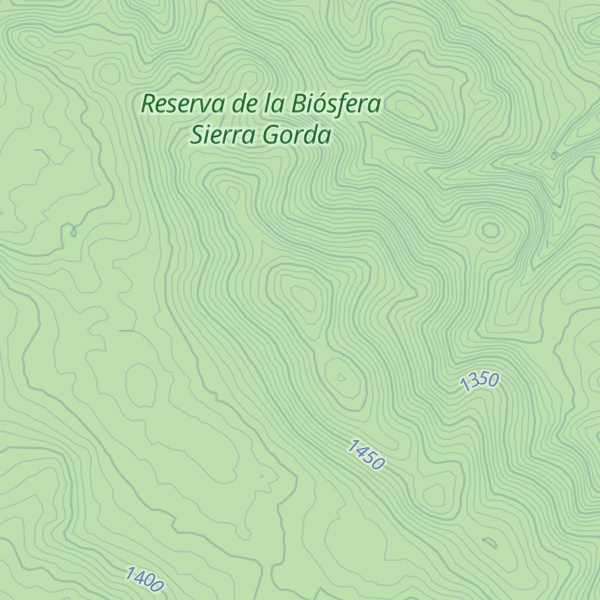 Map of Cerro Puerto Blanco