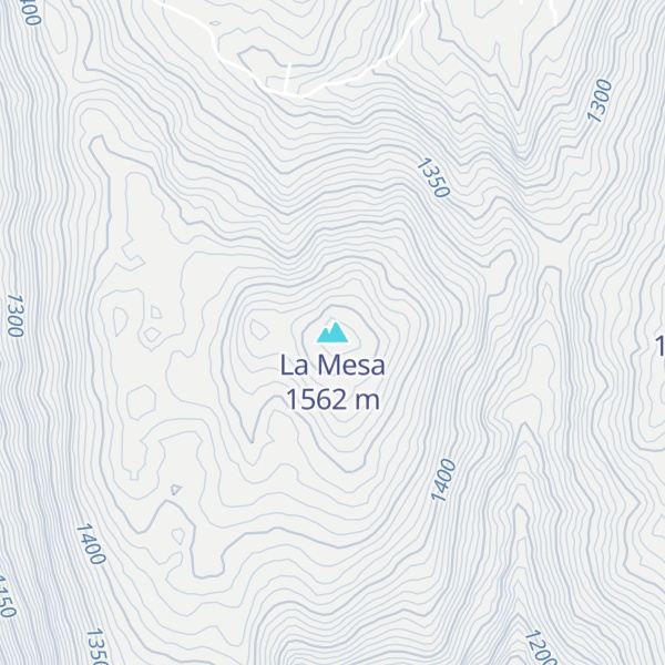 Map of La Mesa