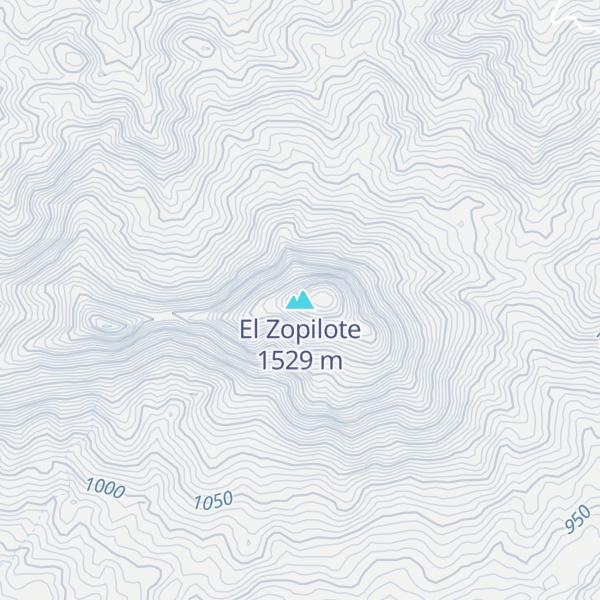 Map of El Zopilote
