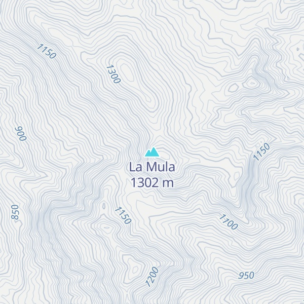 Map of La Mula