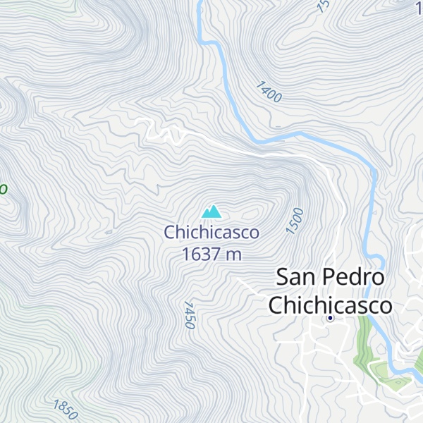 Map of Chichicasco
