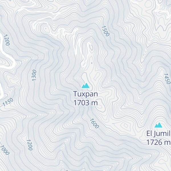 Map of Tuxpan