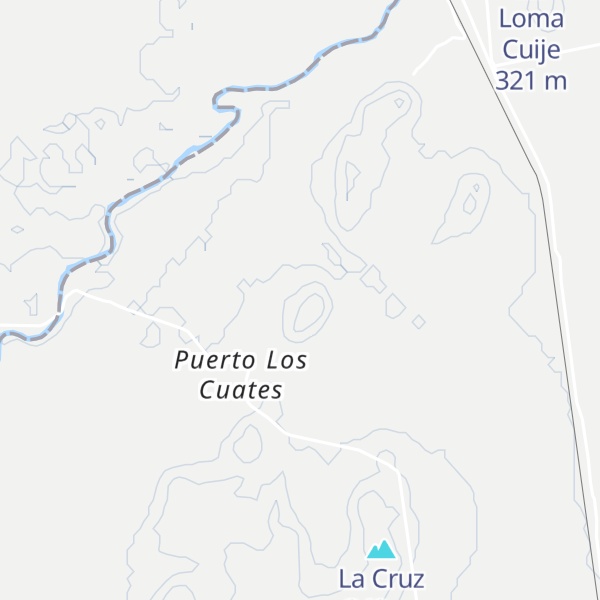 Map of Loma Barretosa