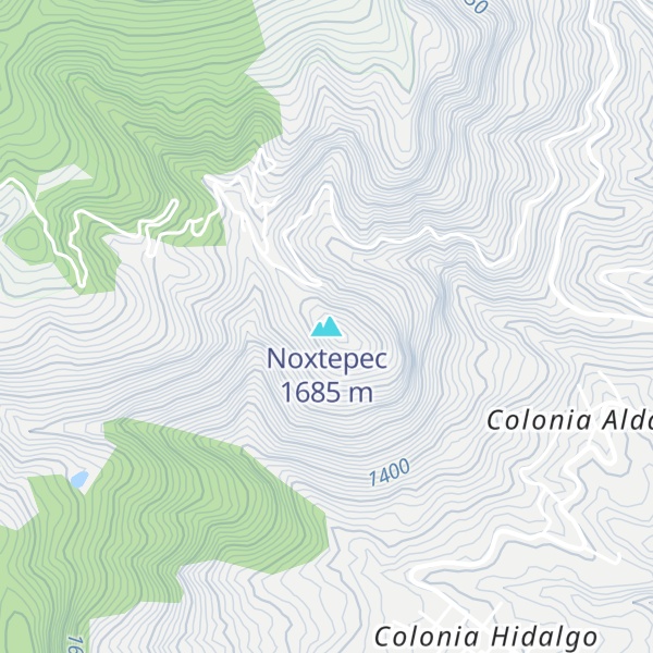 Map of Noxtepec