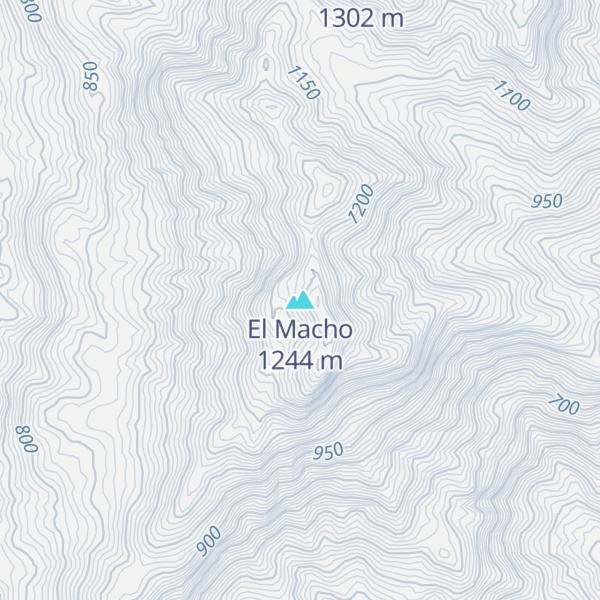 Map of El Macho