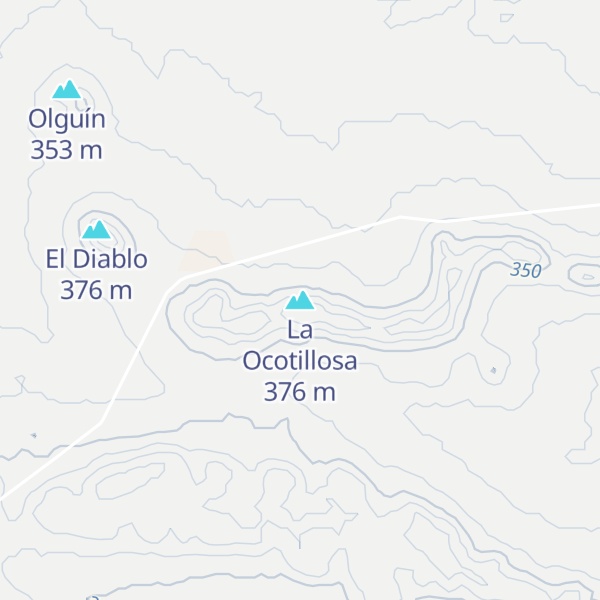 Map of La Ocotillosa
