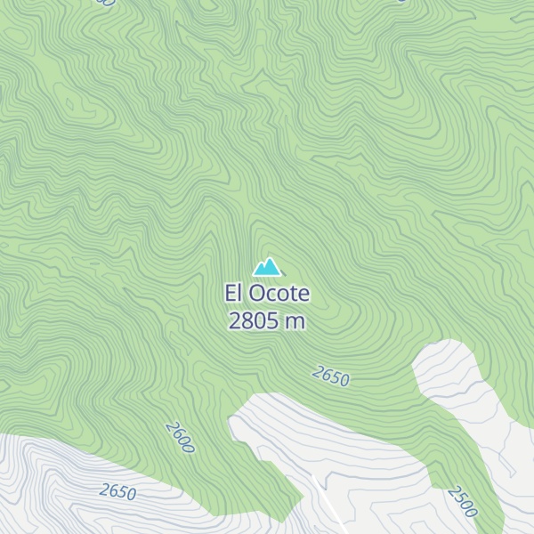 Map of El Ocote