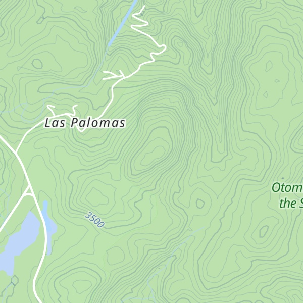 Map of Los Vaqueros