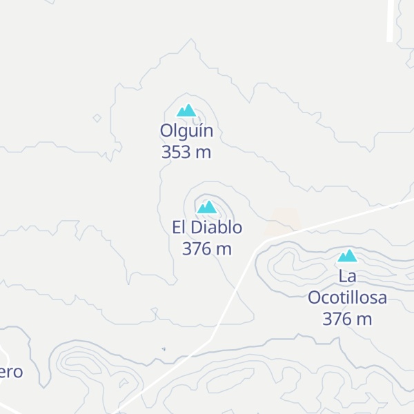 Map of El Diablo