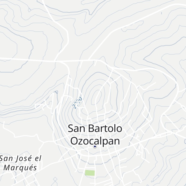 Map of Cerro de La Cruz