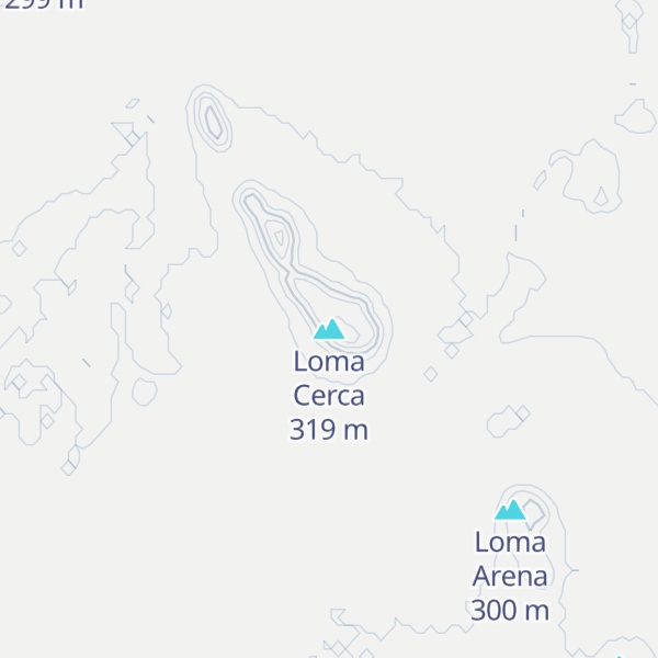Map of Loma Cerca