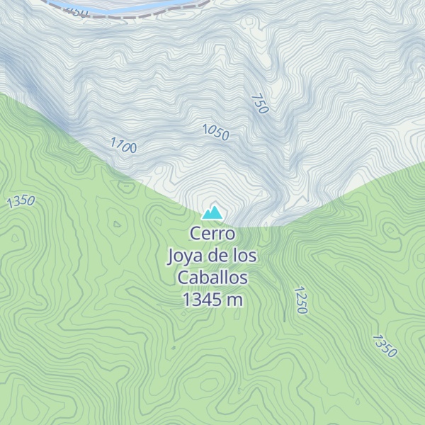 Map of Cerro Joya de los Caballos