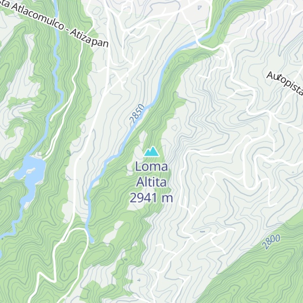 Map of Loma Altita