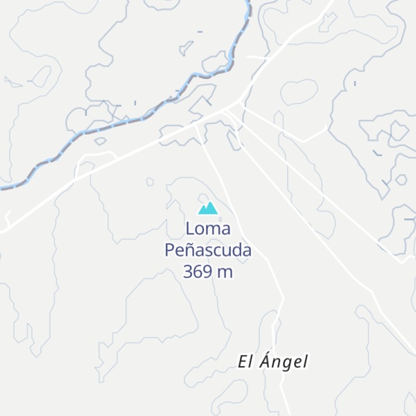 Map of Loma Peñascuda