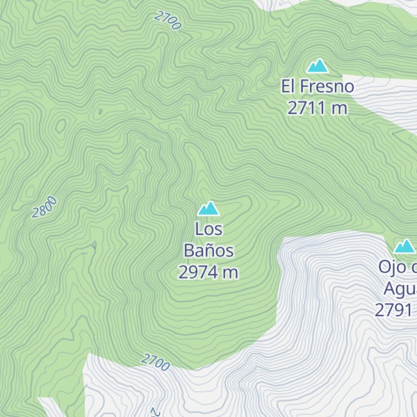 Map of Los Baños