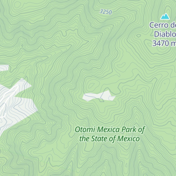Map of Cerro Ojo de Agua