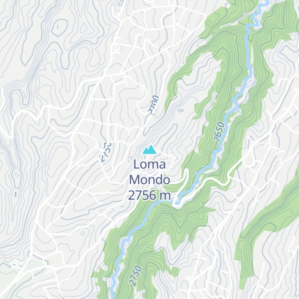 Map of Loma Mondo
