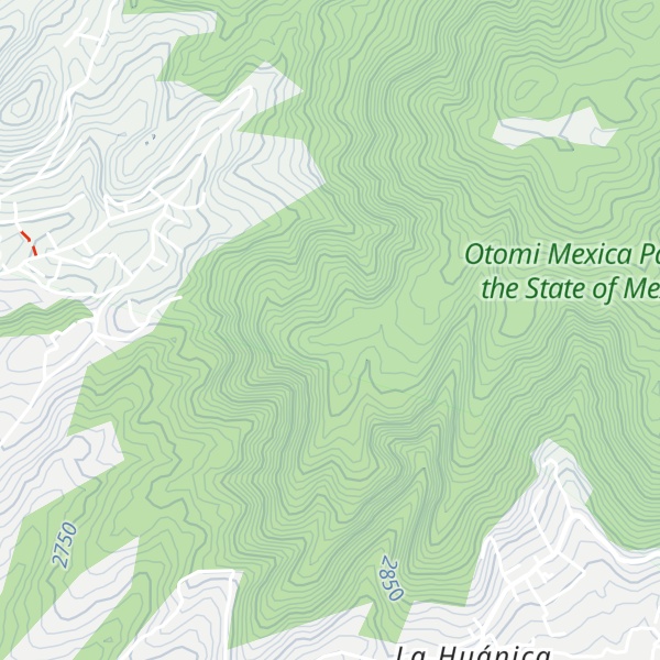 Map of Cerro La Iglesia Vieja