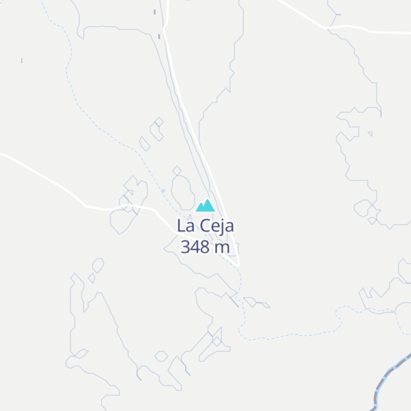 Map of La Ceja
