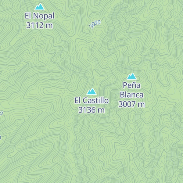 Map of El Castillo