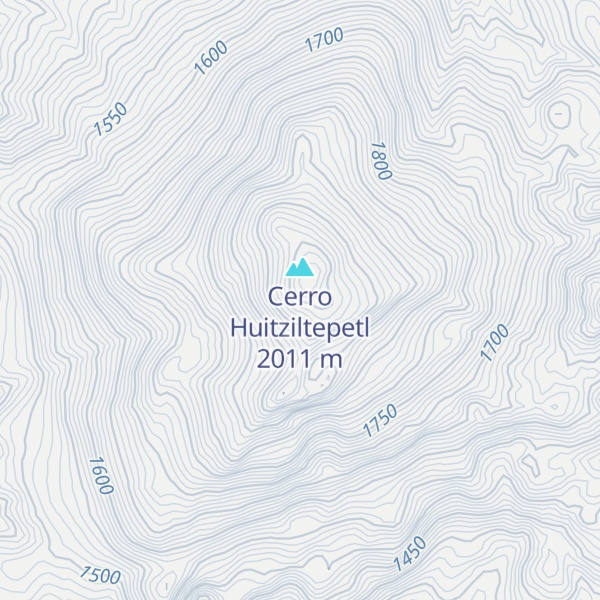 Map of Cerro Grande