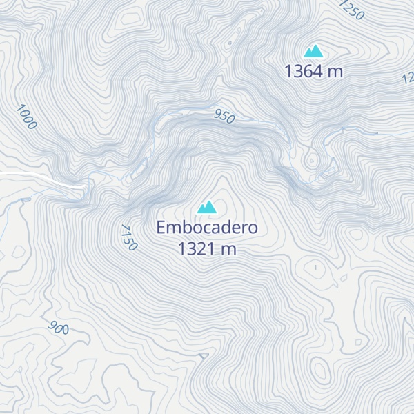 Map of Embocadero