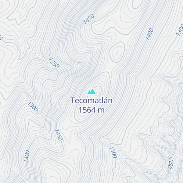 Map of Tecomatlán