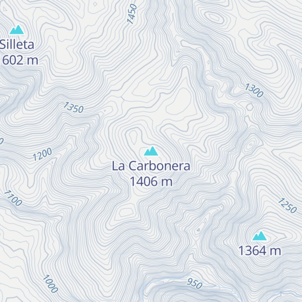Map of La Carbonera