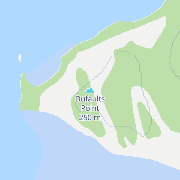 Map of Dufaults Point