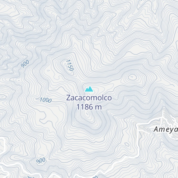 Map of Zacacomolco