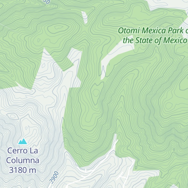 Map of Cerro La Lechuguilla