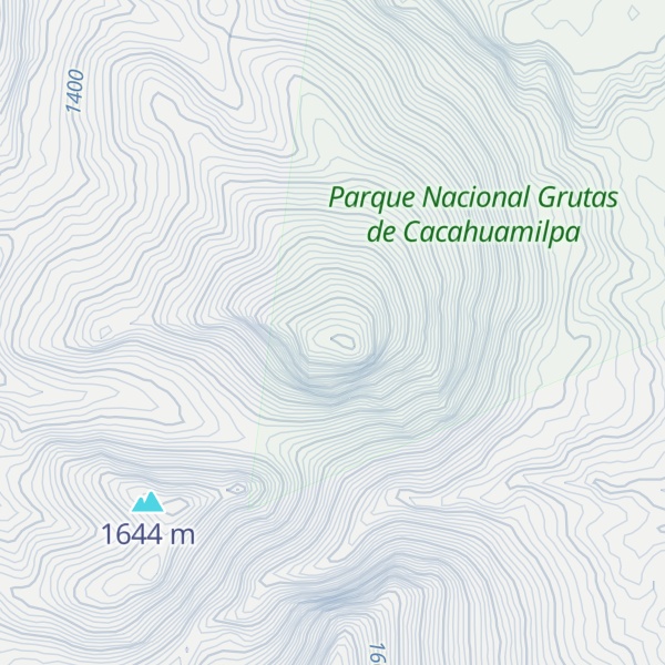 Map of Las Bocas