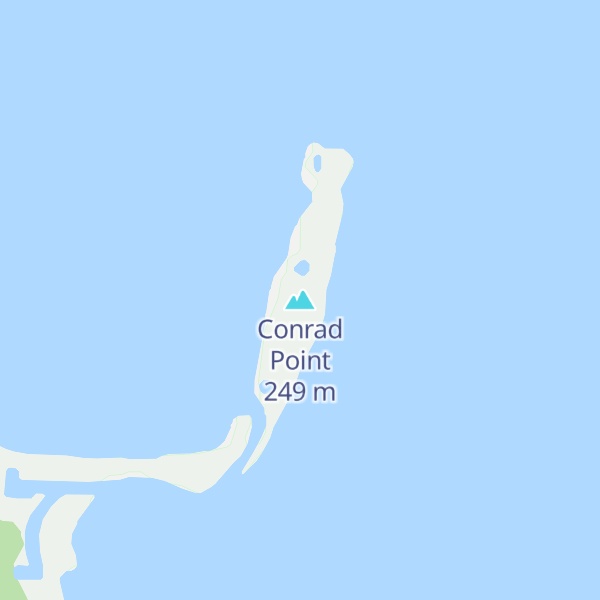 Map of Conrad Point