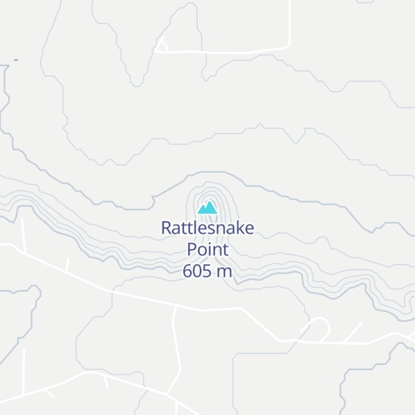 Map of Rattlesnake Point