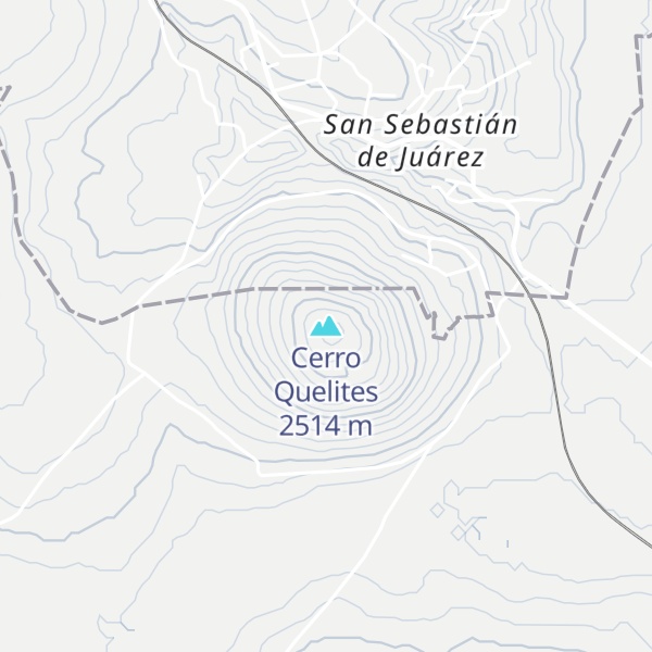 Map of Cerro Quelites