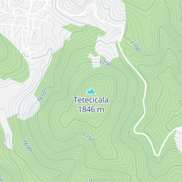 Map of Tetecicala