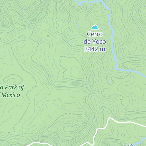 Map of Cerro Yoco