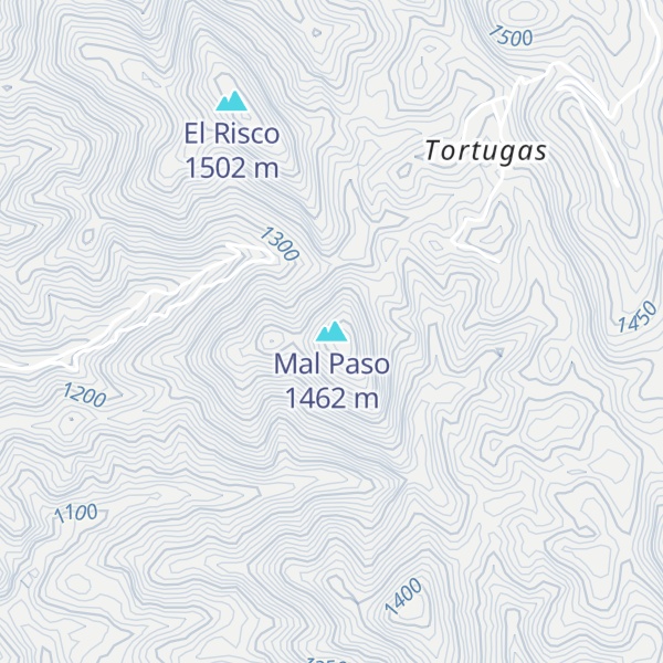 Map of Mal Paso