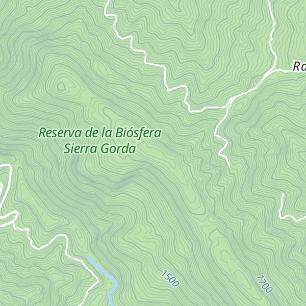 Map of Cerro El Quirambal