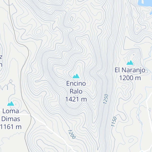 Map of Encino Ralo