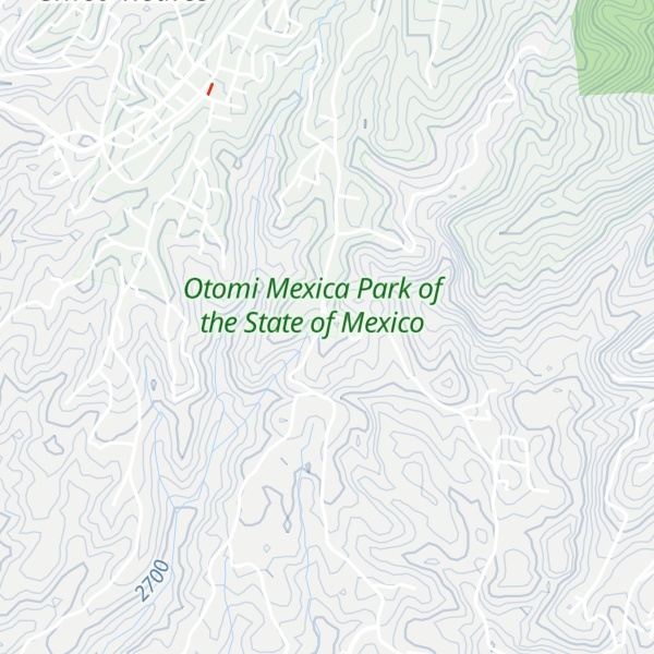 Map of Cerro Tres Marías