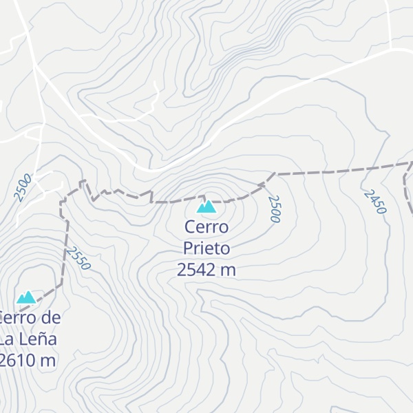 Map of Cerro Prieto