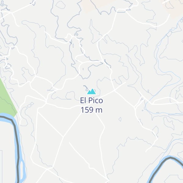 Map of El Pico