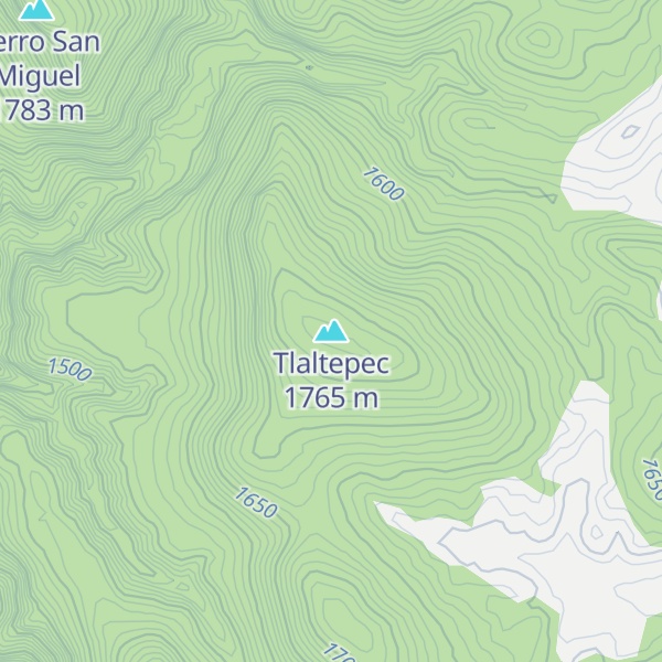 Map of Tlaltepec