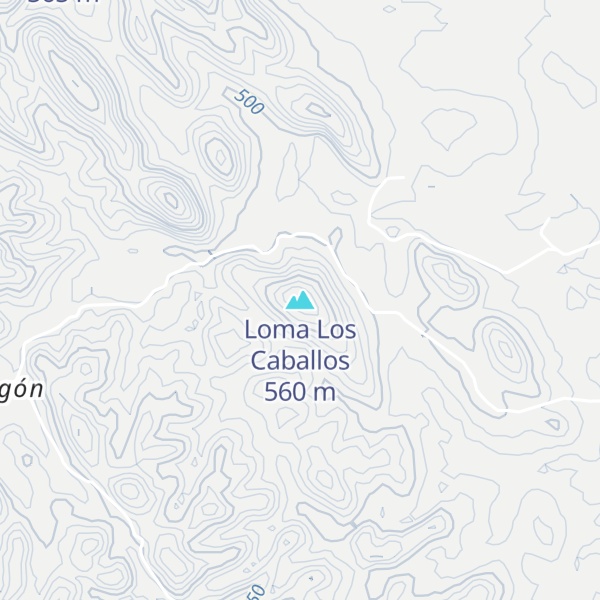 Map of Loma Los Caballos