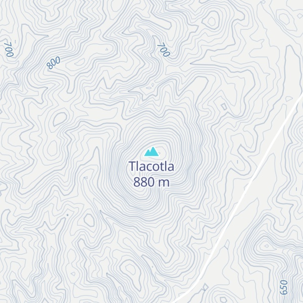 Map of Tlacotla