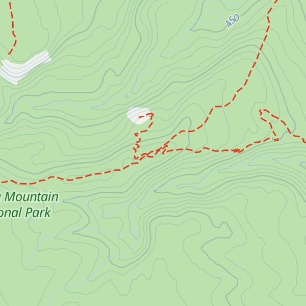 Map of Little Bald Hill