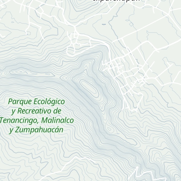Map of La Malinche