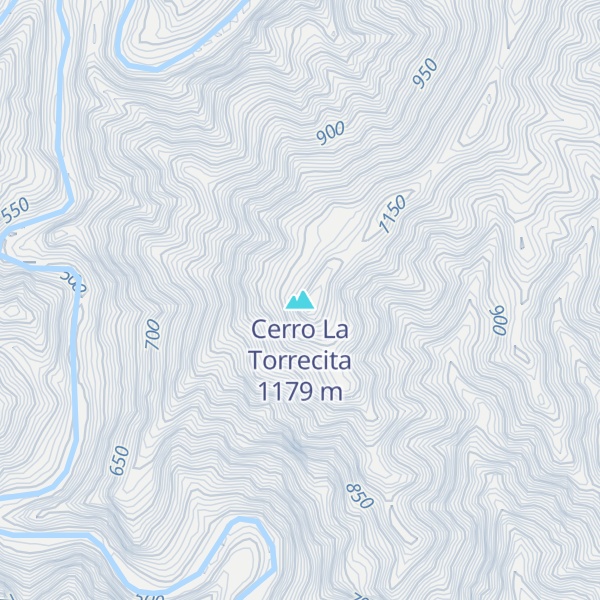 Map of Cerro La Torrecita