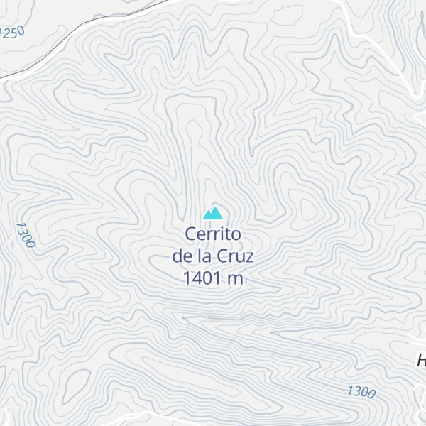 Map of Cerrito de la Cruz